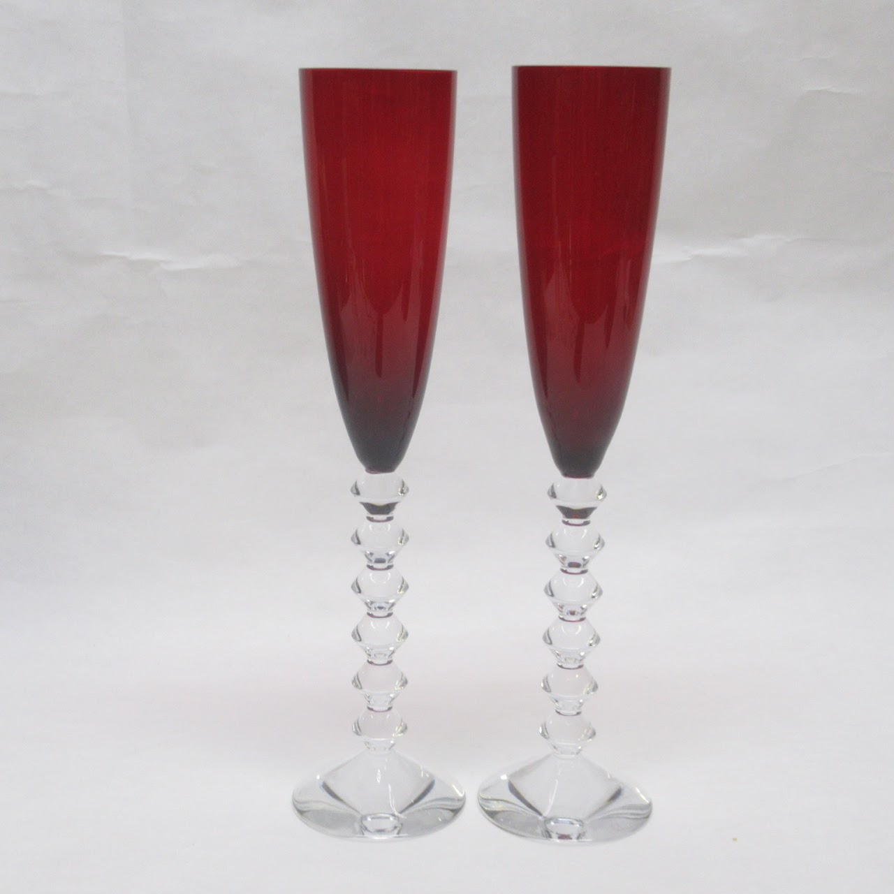 Baccarat Champagne Flute Trio