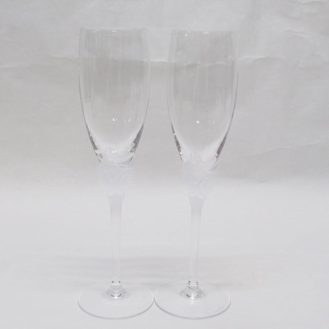 Christian dior champagne sales flutes