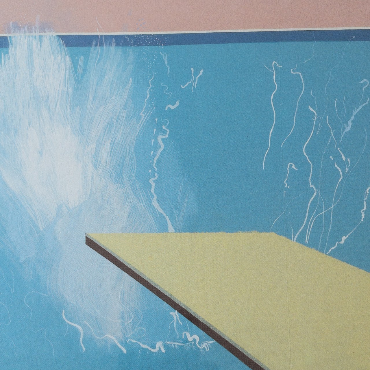 David Hockney 'A Bigger Splash' Tate Gallery Poster