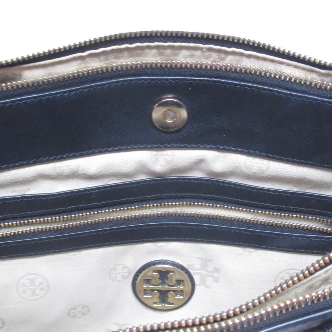 Tory Burch Black Leather Shoulder Bag