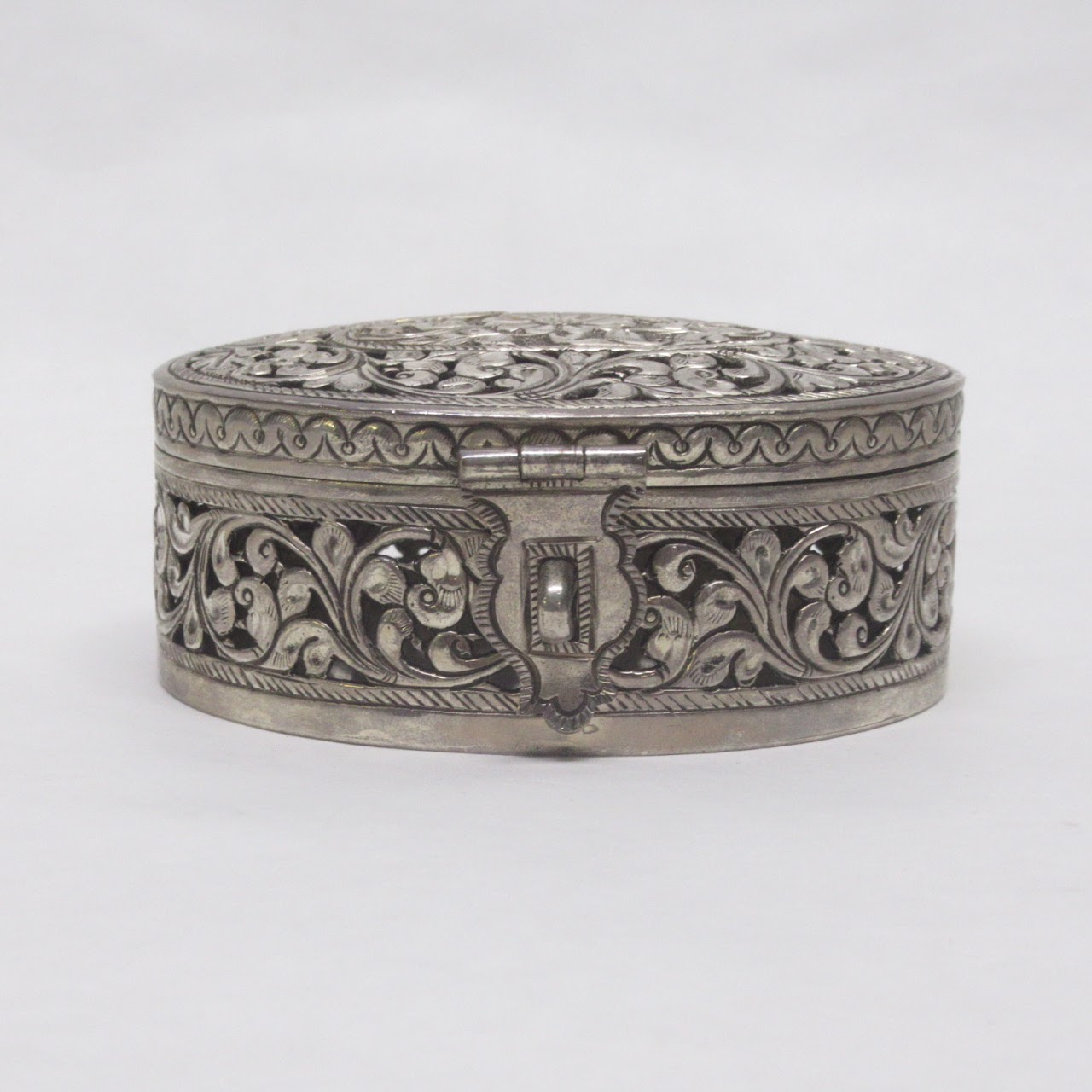 800 Silver Pierced Box