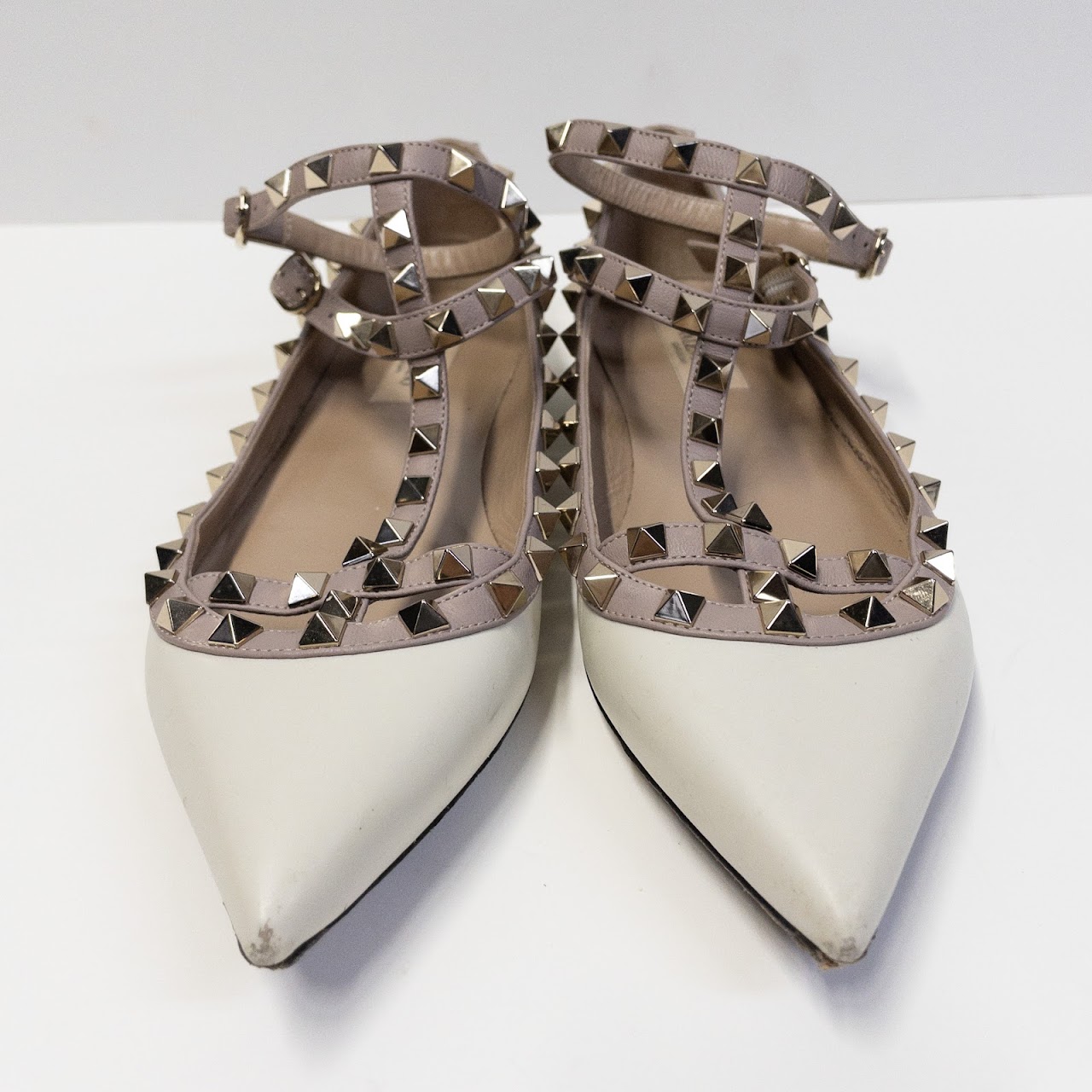 Valentino Garavani Rockstud Caged Flats