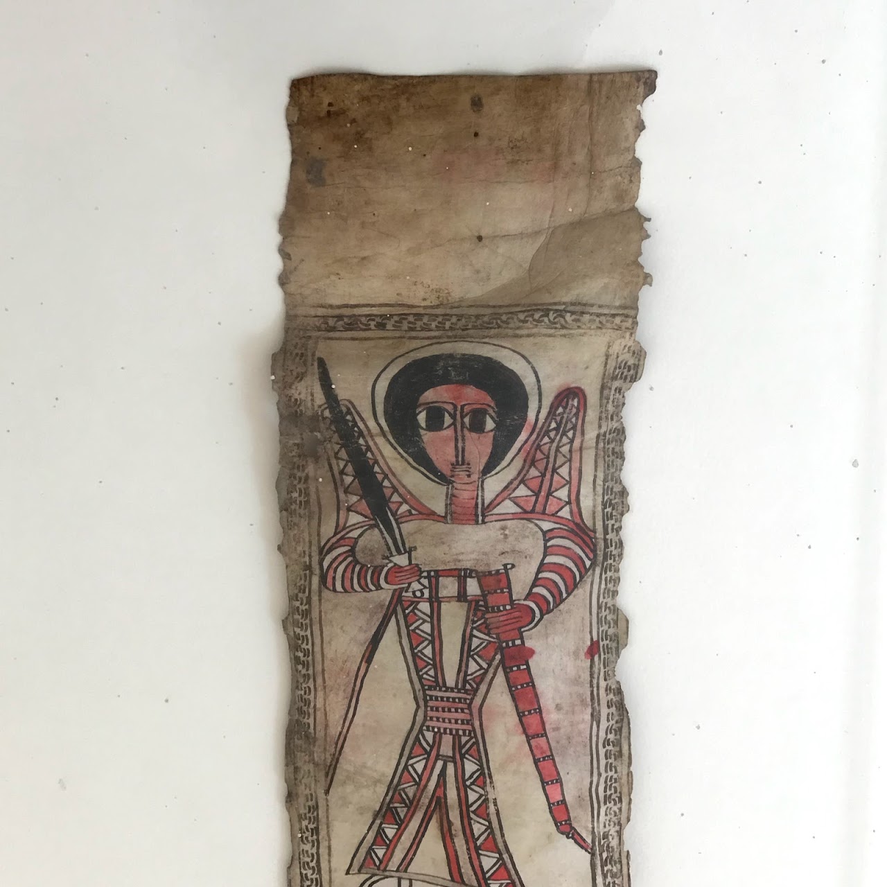 Ethiopian Antique Ge'ez Prayer Scroll