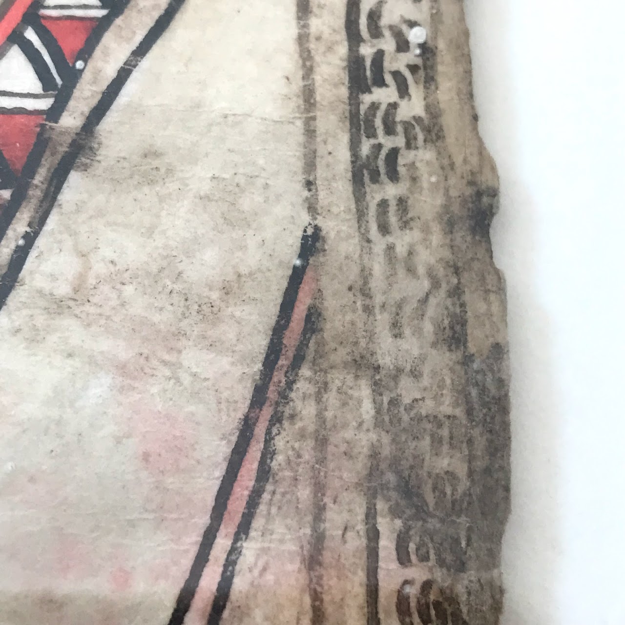 Ethiopian Antique Ge'ez Prayer Scroll