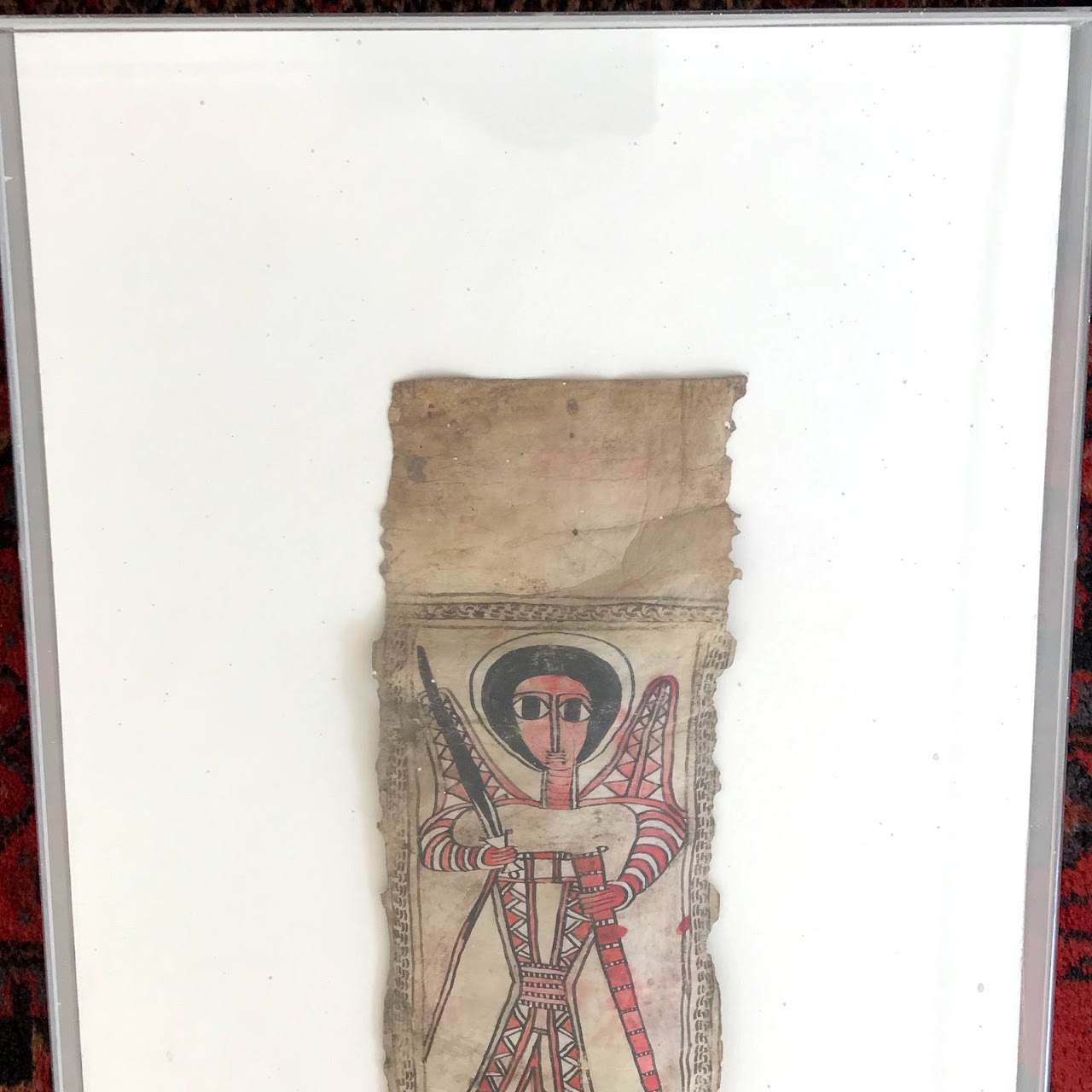 Ethiopian Antique Ge'ez Prayer Scroll