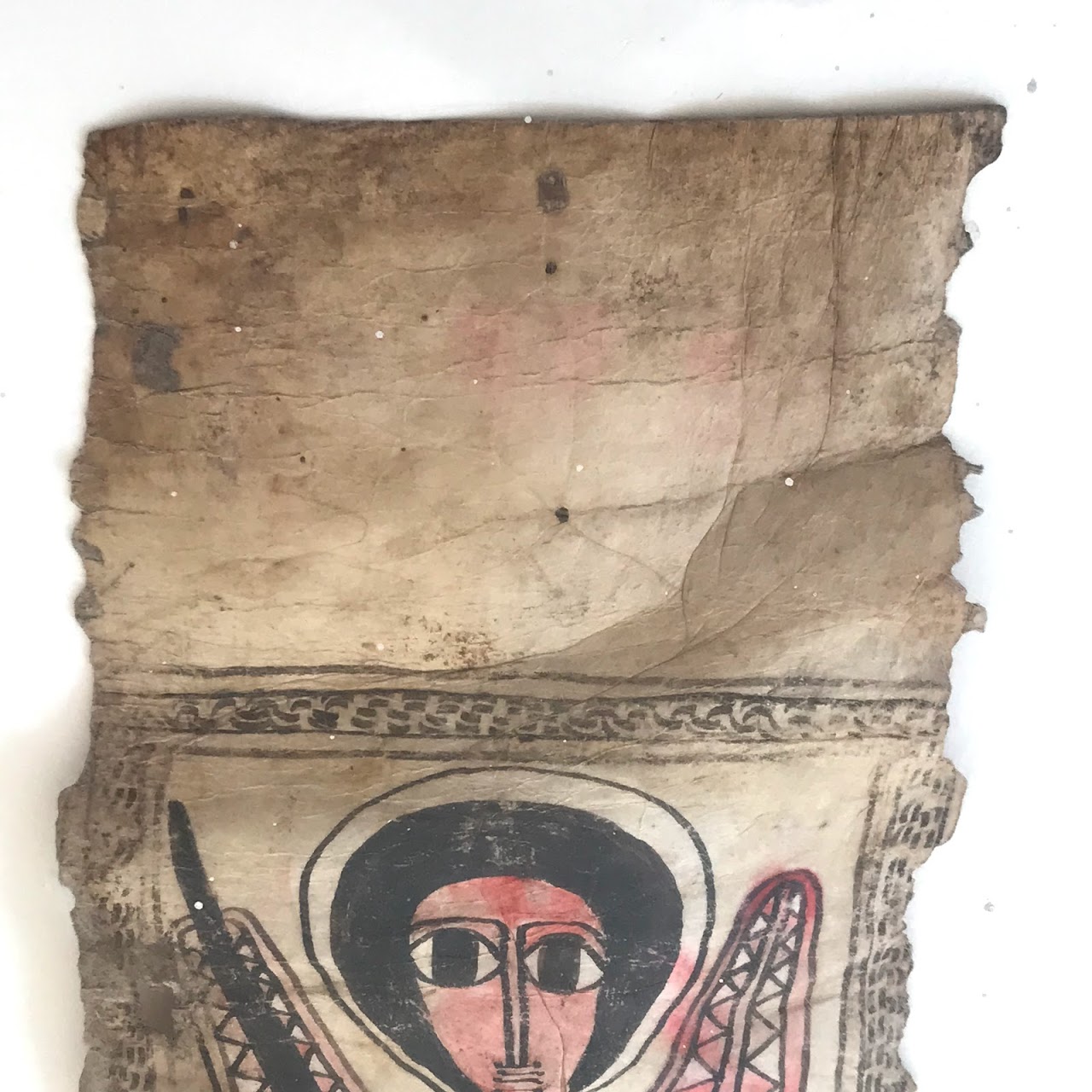 Ethiopian Antique Ge'ez Prayer Scroll