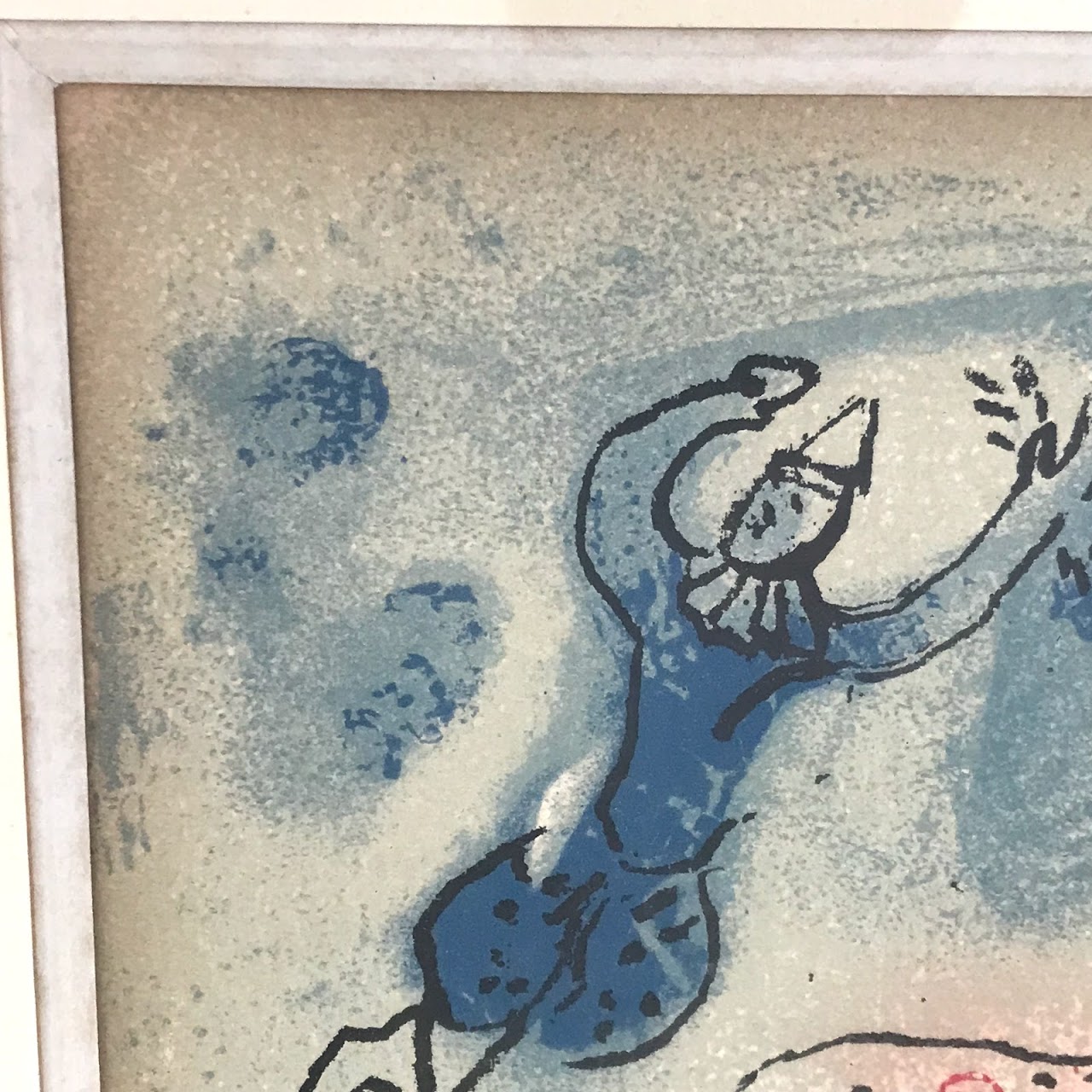 Marc Chagall Aime Maeght Greeting Card Lithograph, 1960