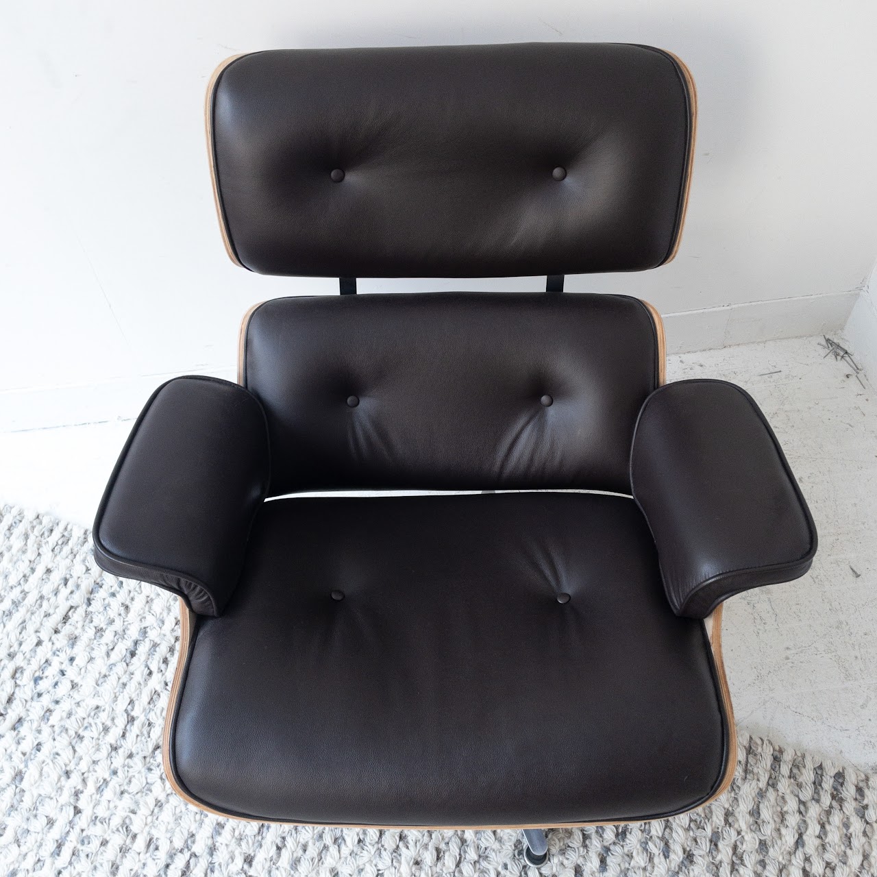 Eames-Style Lounge Chair and Ottoman