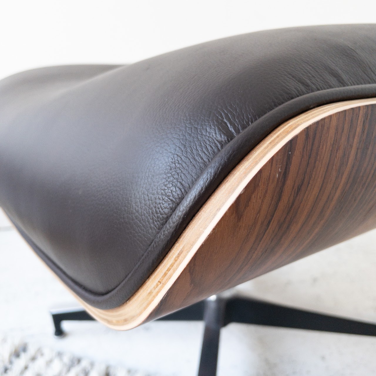 Eames-Style Lounge Chair and Ottoman