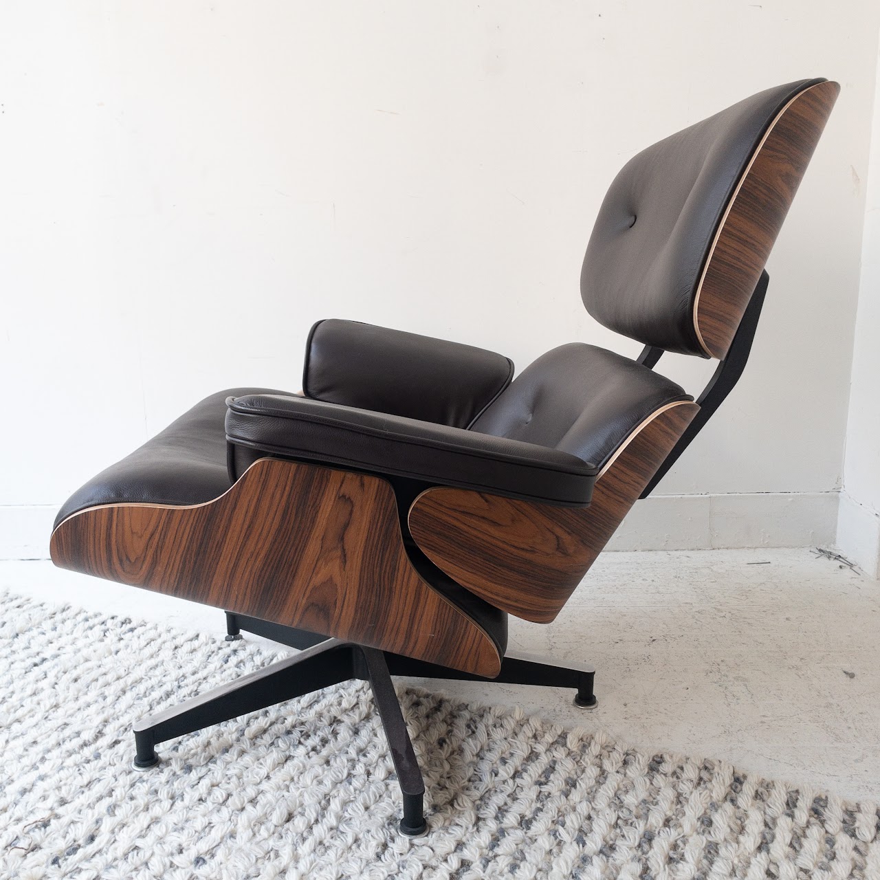 Eames-Style Lounge Chair and Ottoman