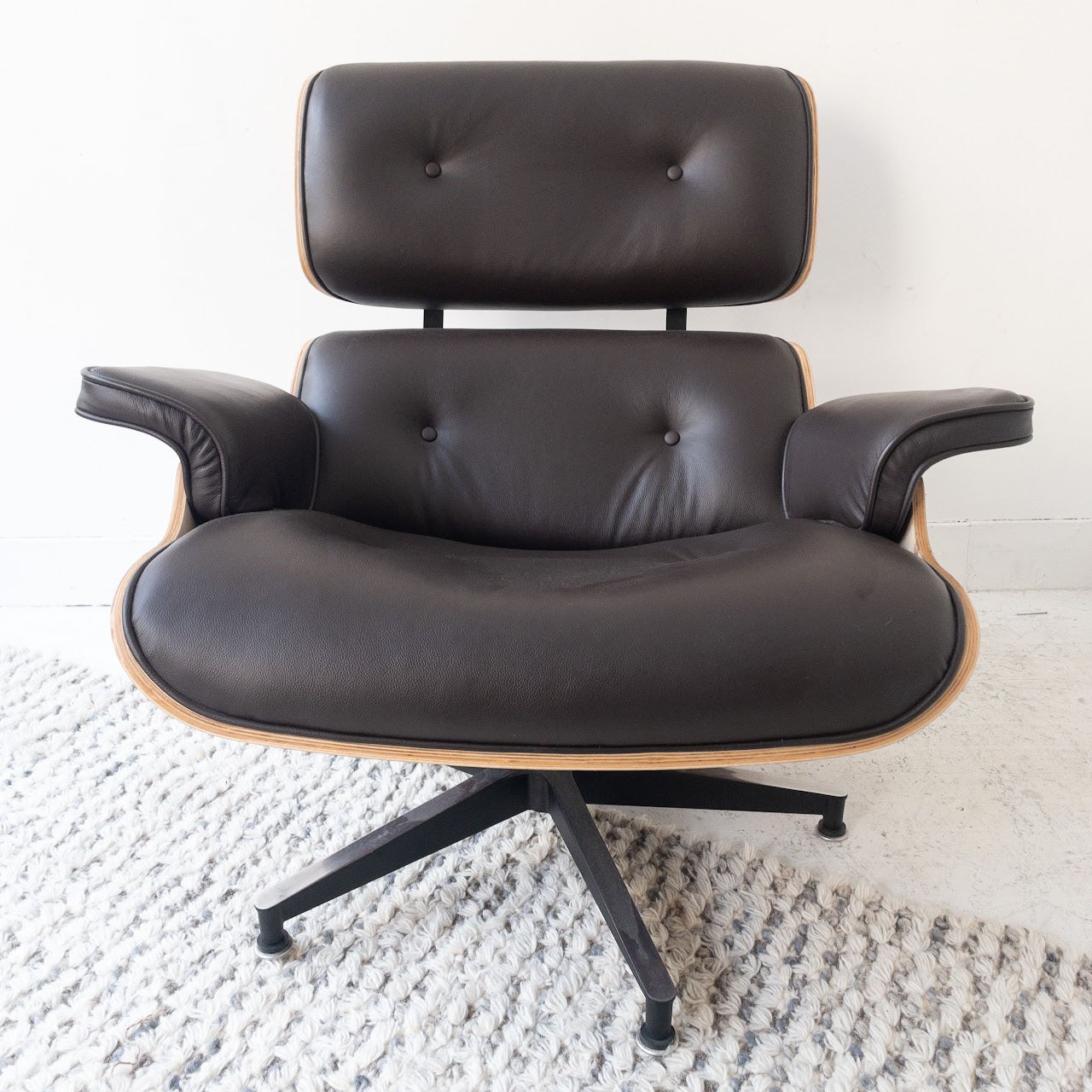 Eames-Style Lounge Chair and Ottoman