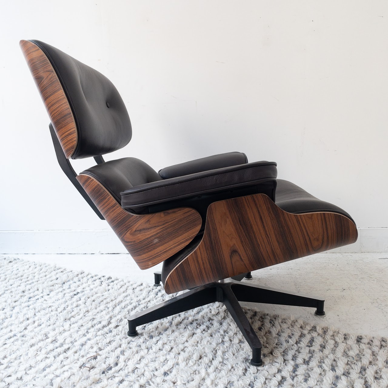 Eames-Style Lounge Chair and Ottoman