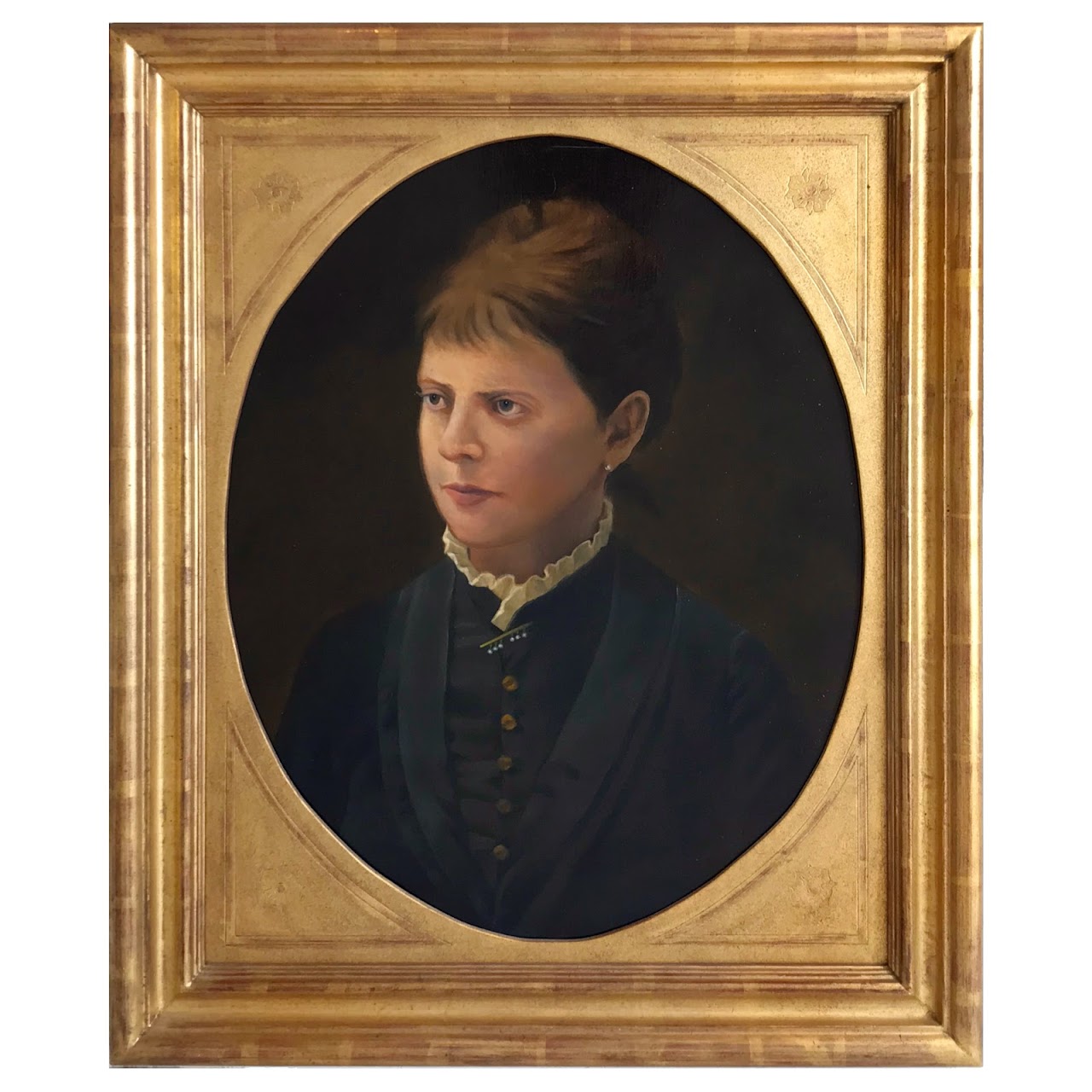 Reproduction Turn of the Century Oil Portrait Painting