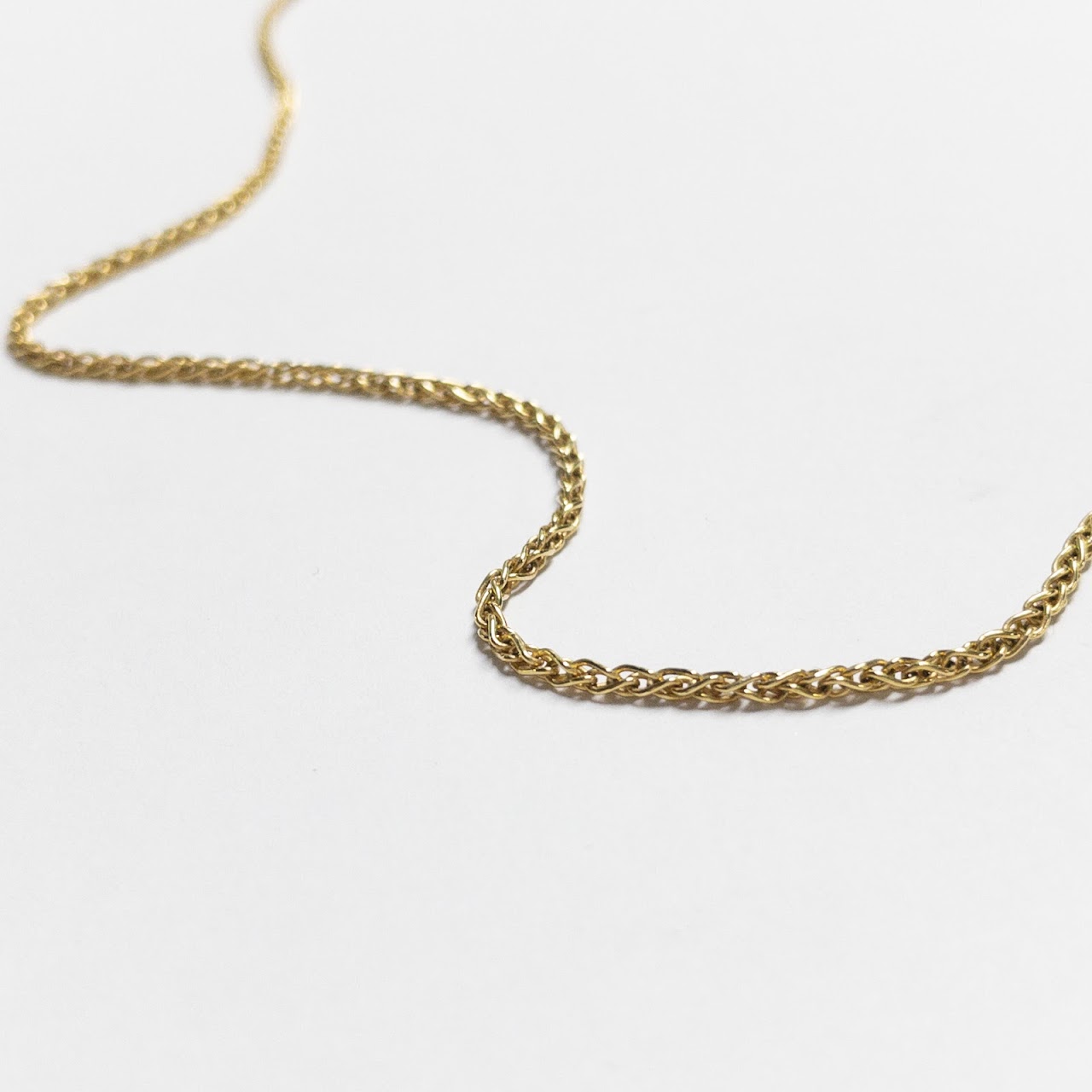 14K Gold Spiga Link Chain