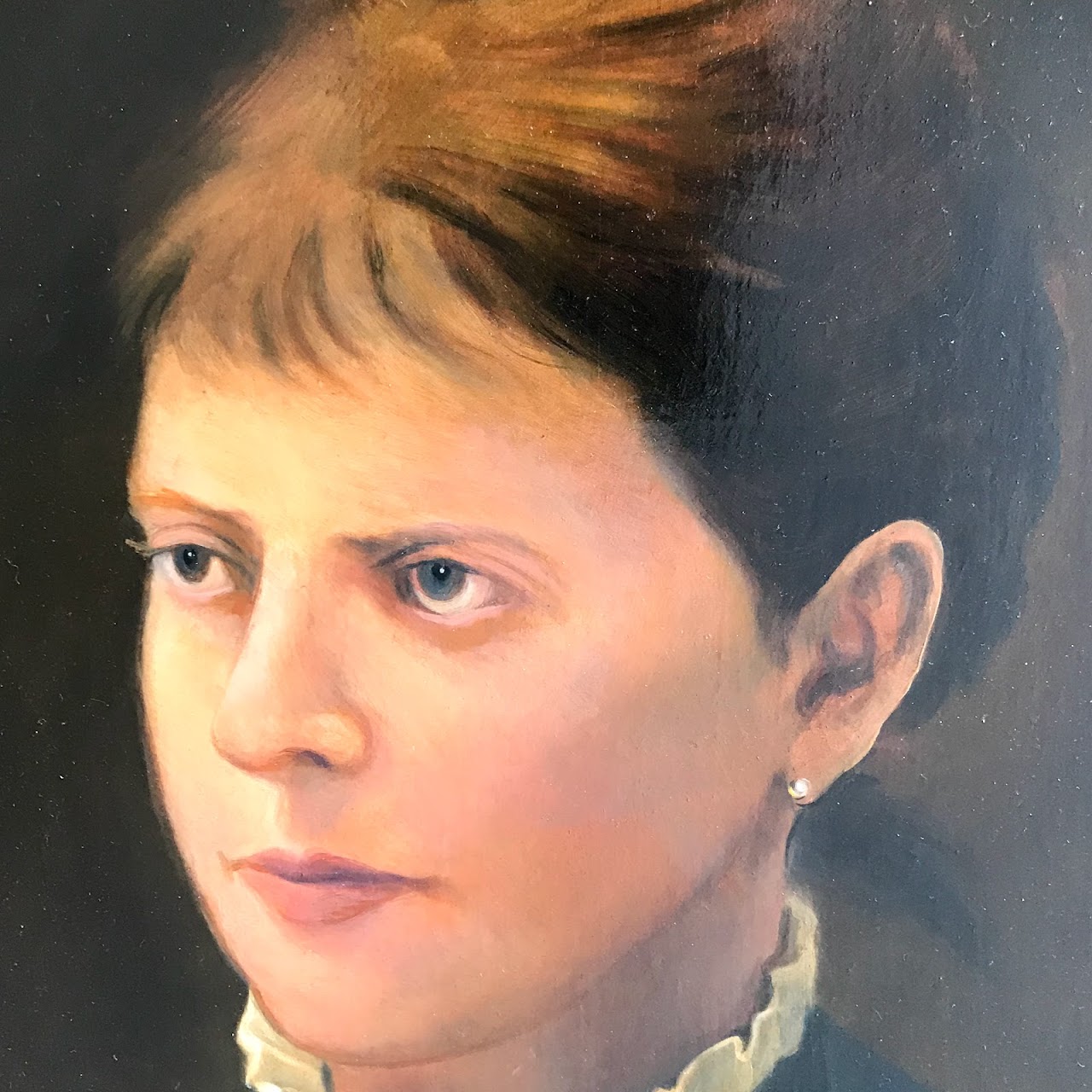 Reproduction Turn of the Century Oil Portrait Painting