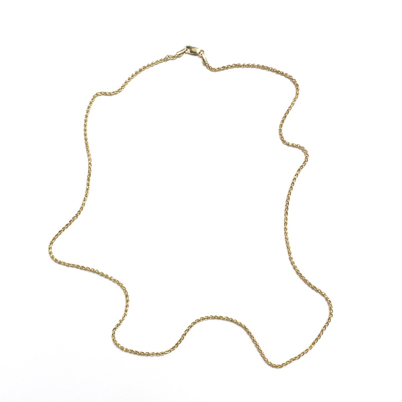 14K Gold Spiga Link Chain