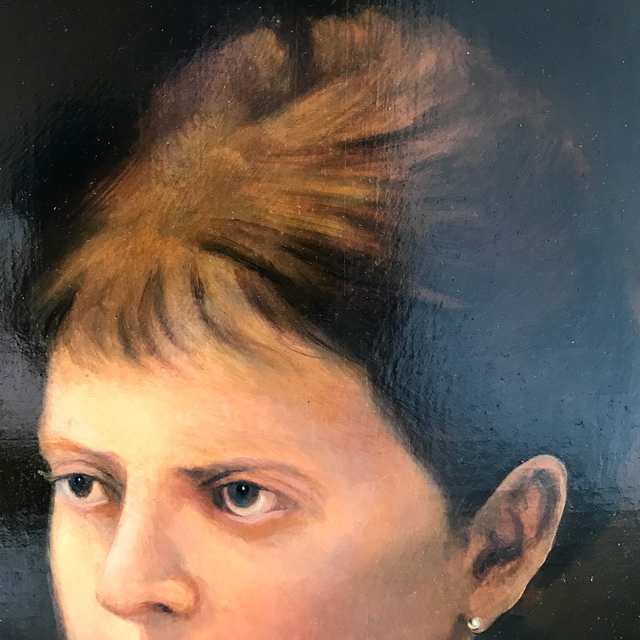 Reproduction Turn of the Century Oil Portrait Painting