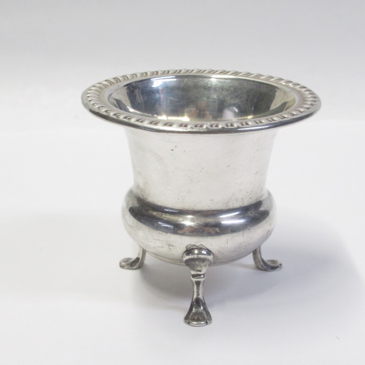 Sterling Silver Small Footed Toothpick Holder