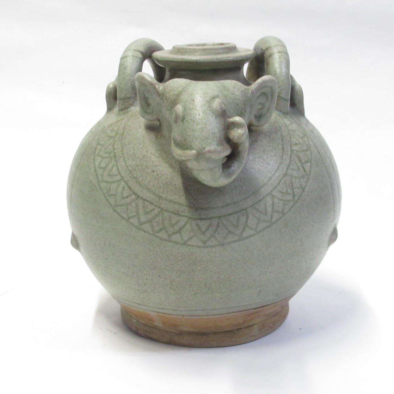 Celadon Elephant Jug