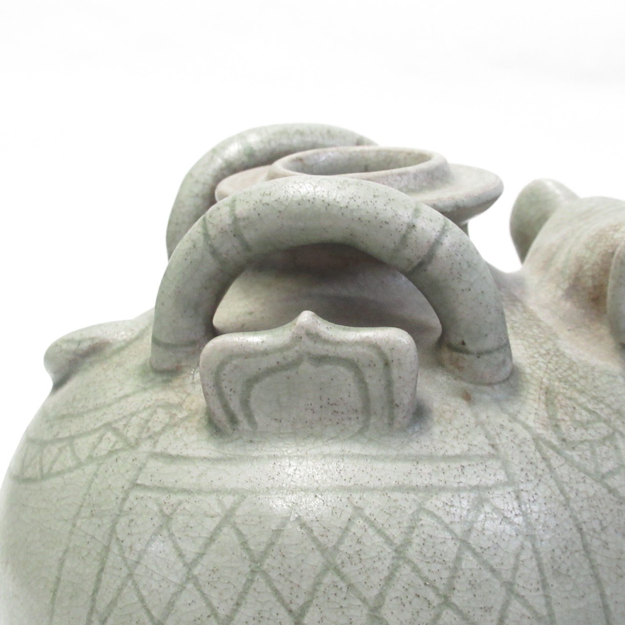 Celadon Elephant Jug