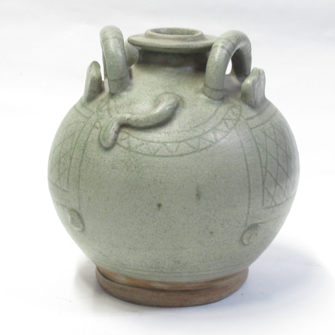 Celadon Elephant Jug