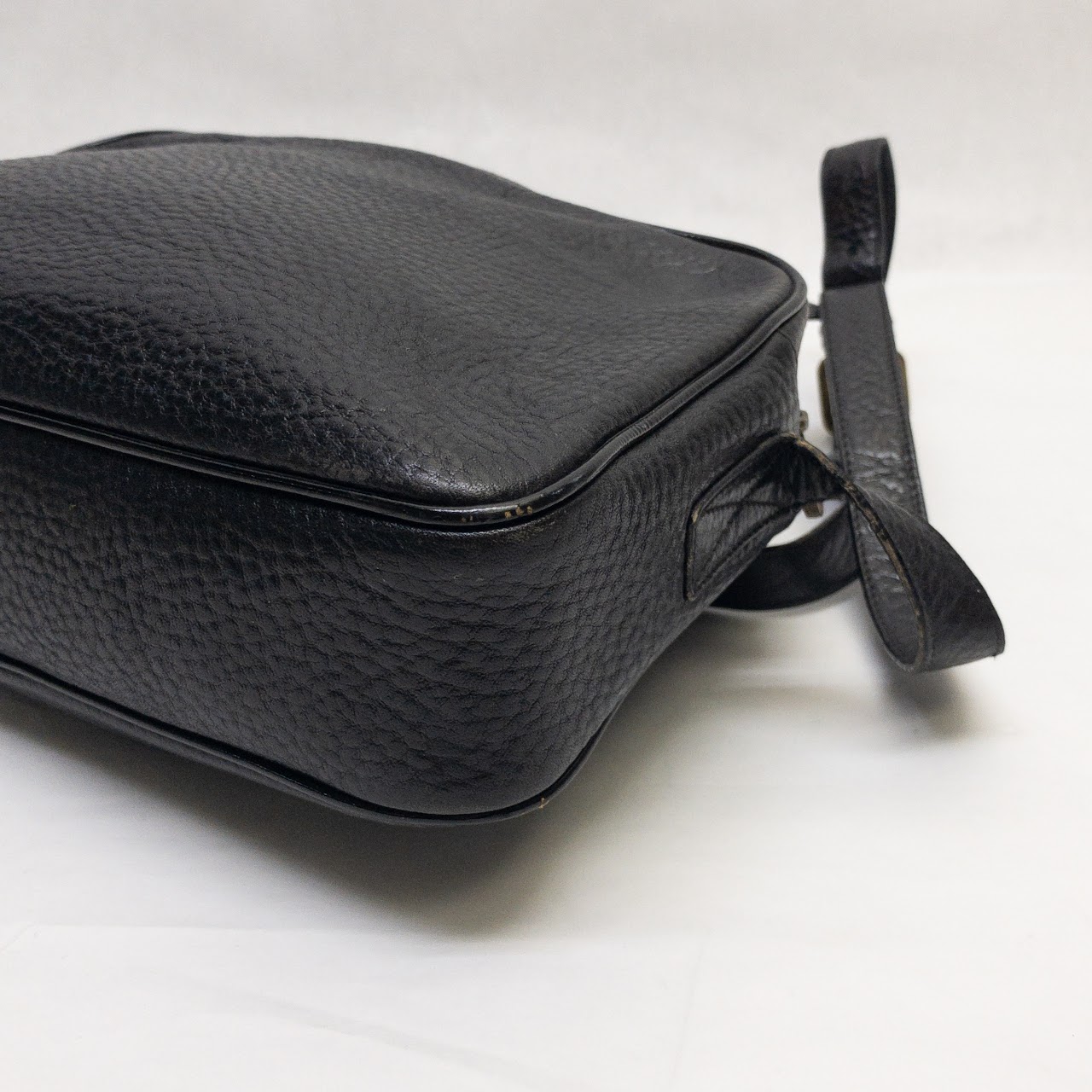 Fendi Vintage Pebbled Leather Crossbody Bag