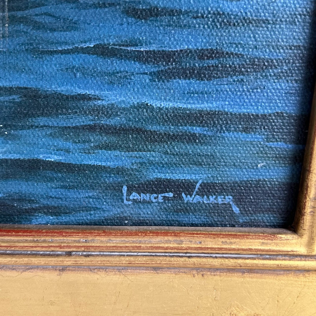 Lance Walker Signed Maritime Limited Edition Print on Canvas
