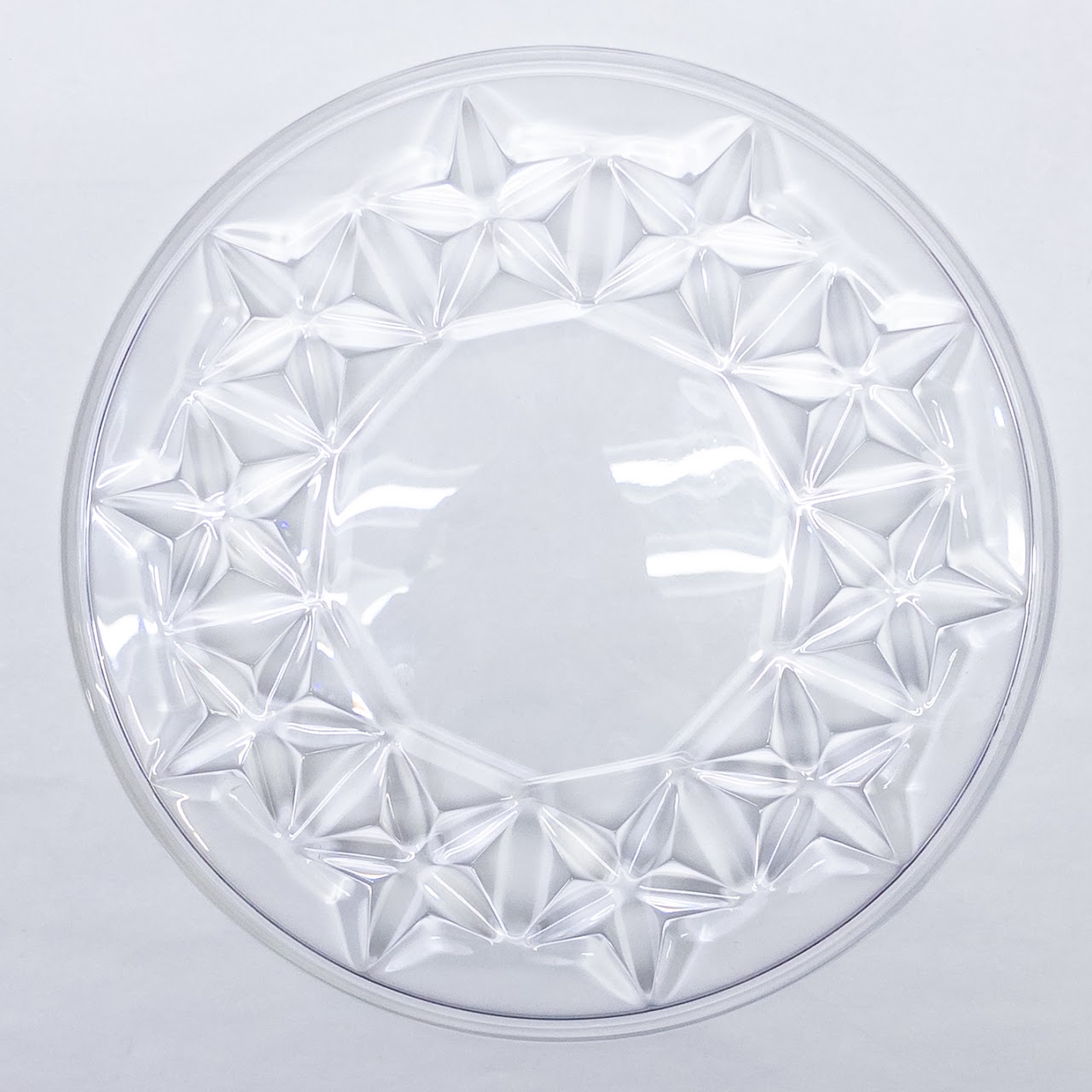 Tiffany & Co. Crystal Star Plate