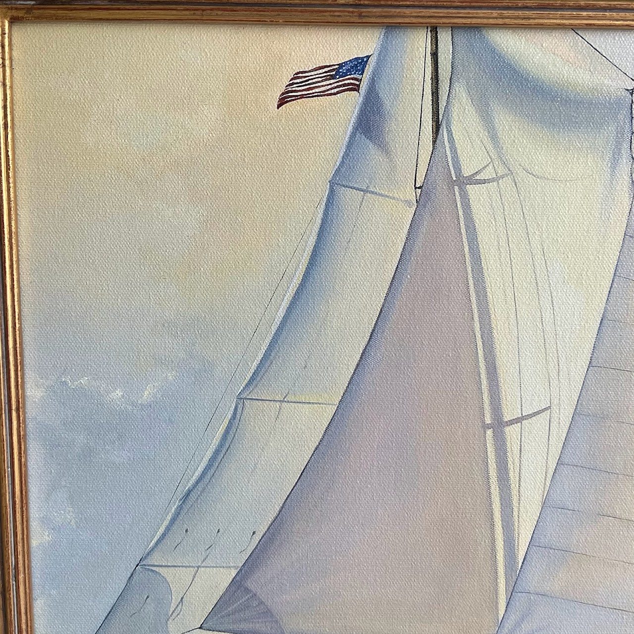 Lance Walker Signed Maritime Limited Edition Print on Canvas