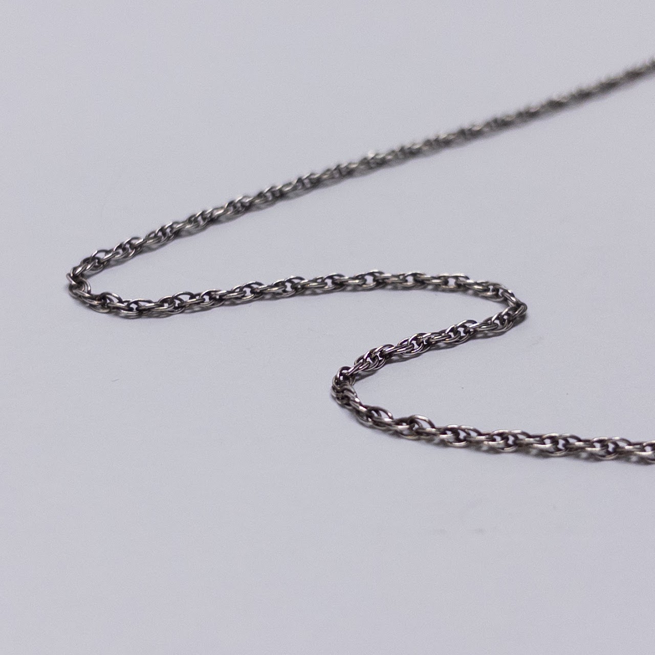 Contemporary Multi-Stone and Silver Reversible Pendant Necklace