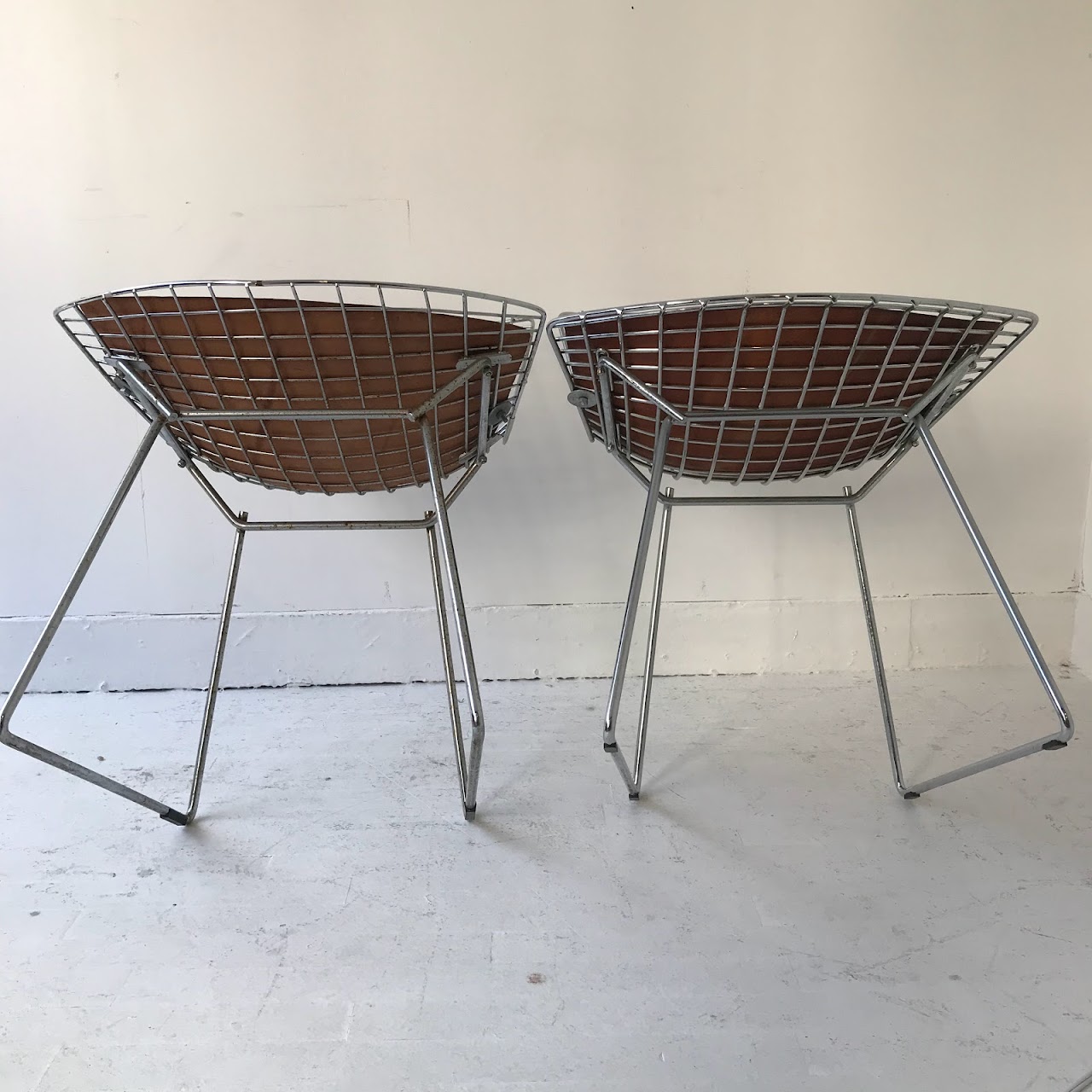 Bertoia Style Chair Pair #2