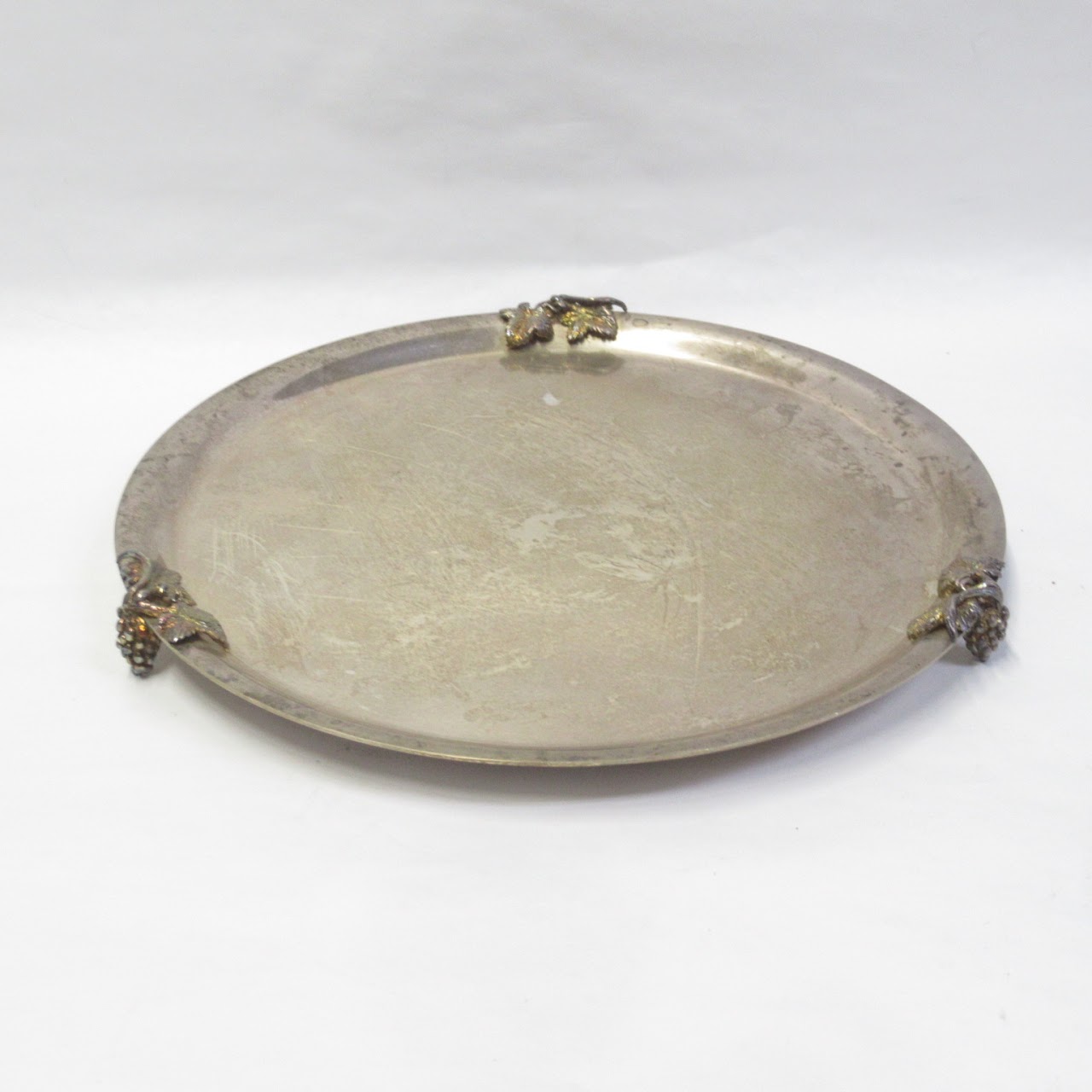 Sterling Silver Cordial Cup and Tray Set