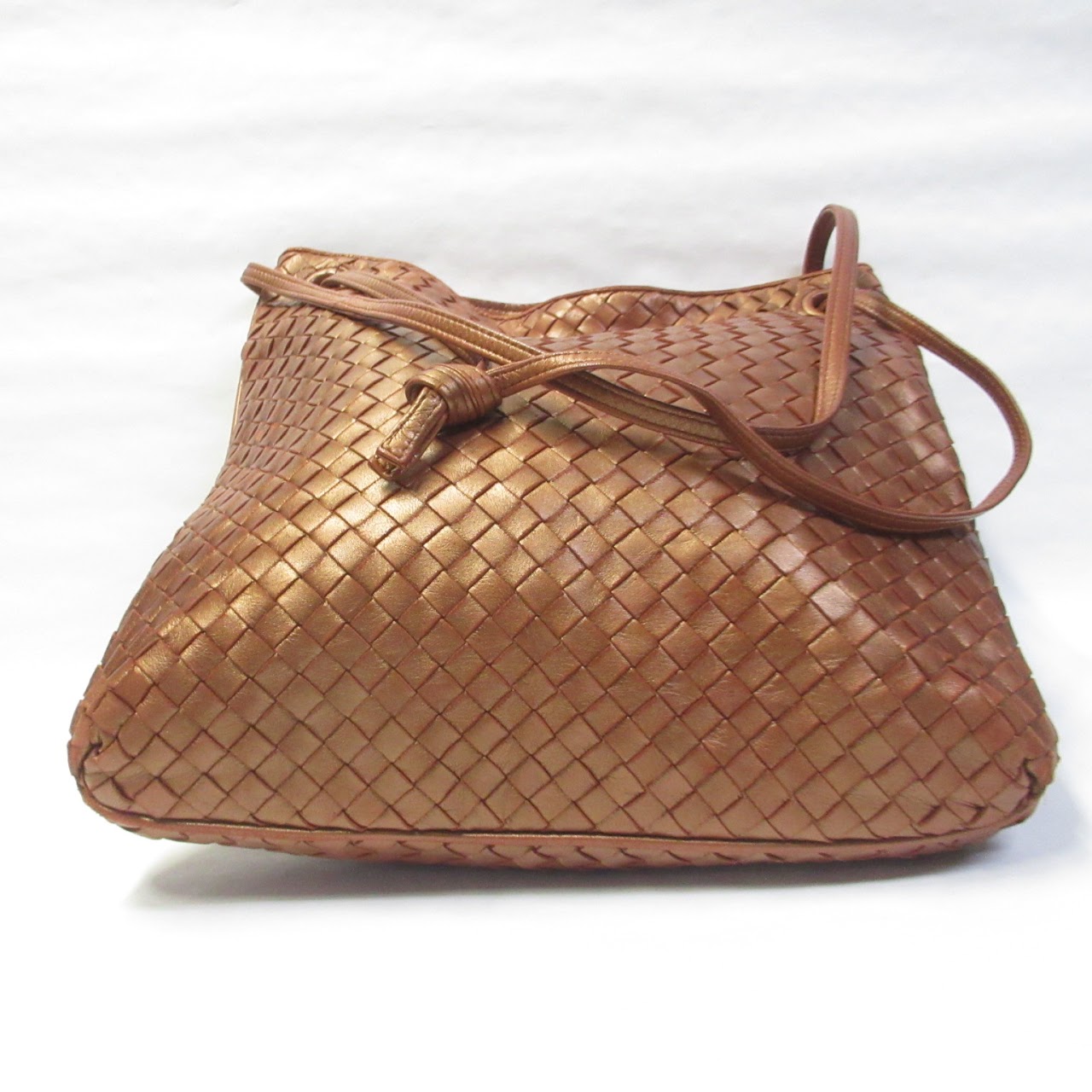 Bottega Veneta Intrecciato Leather Shoulder Bag