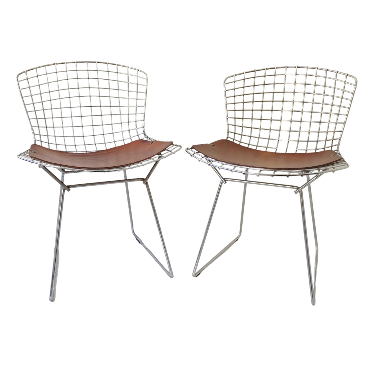 Bertoia Style Chair Pair #2