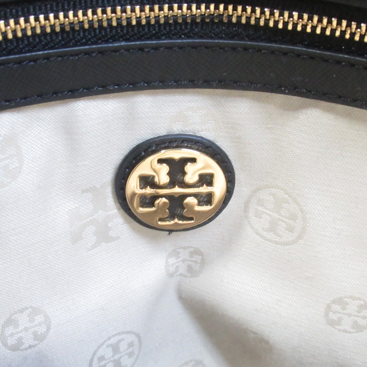 Tory Burch Leather Crossbody Tote Bag