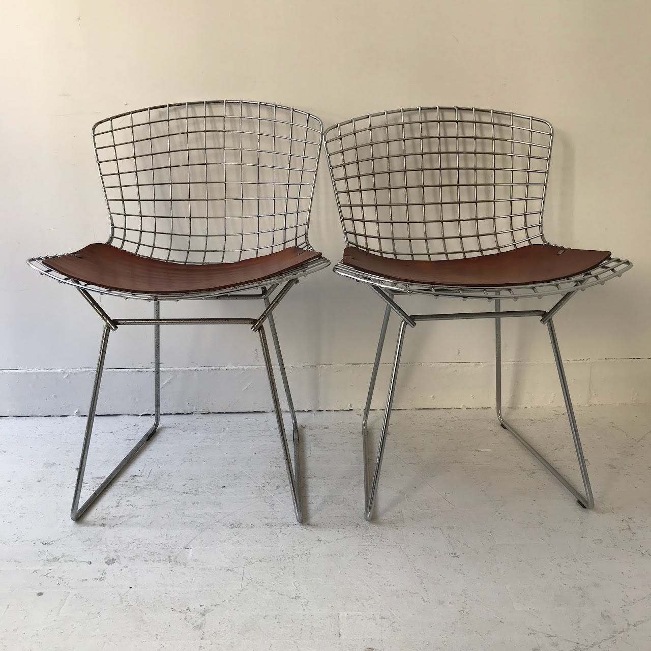 Bertoia Style Chair Pair #2