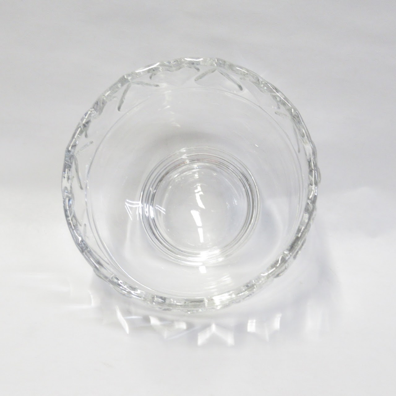 Tiffany & Co. Crystal Heart Rim Bowl