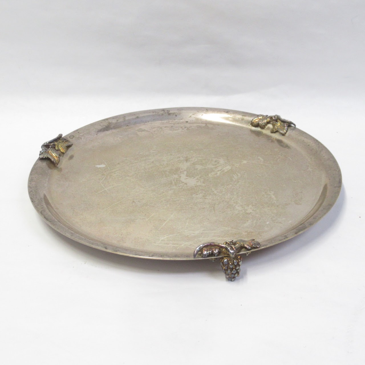 Sterling Silver Cordial Cup and Tray Set