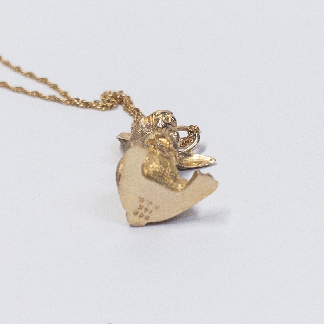 14K Gold Bunny Pendant