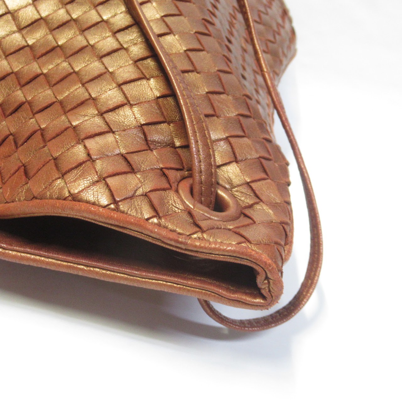 Bottega Veneta Intrecciato Leather Shoulder Bag