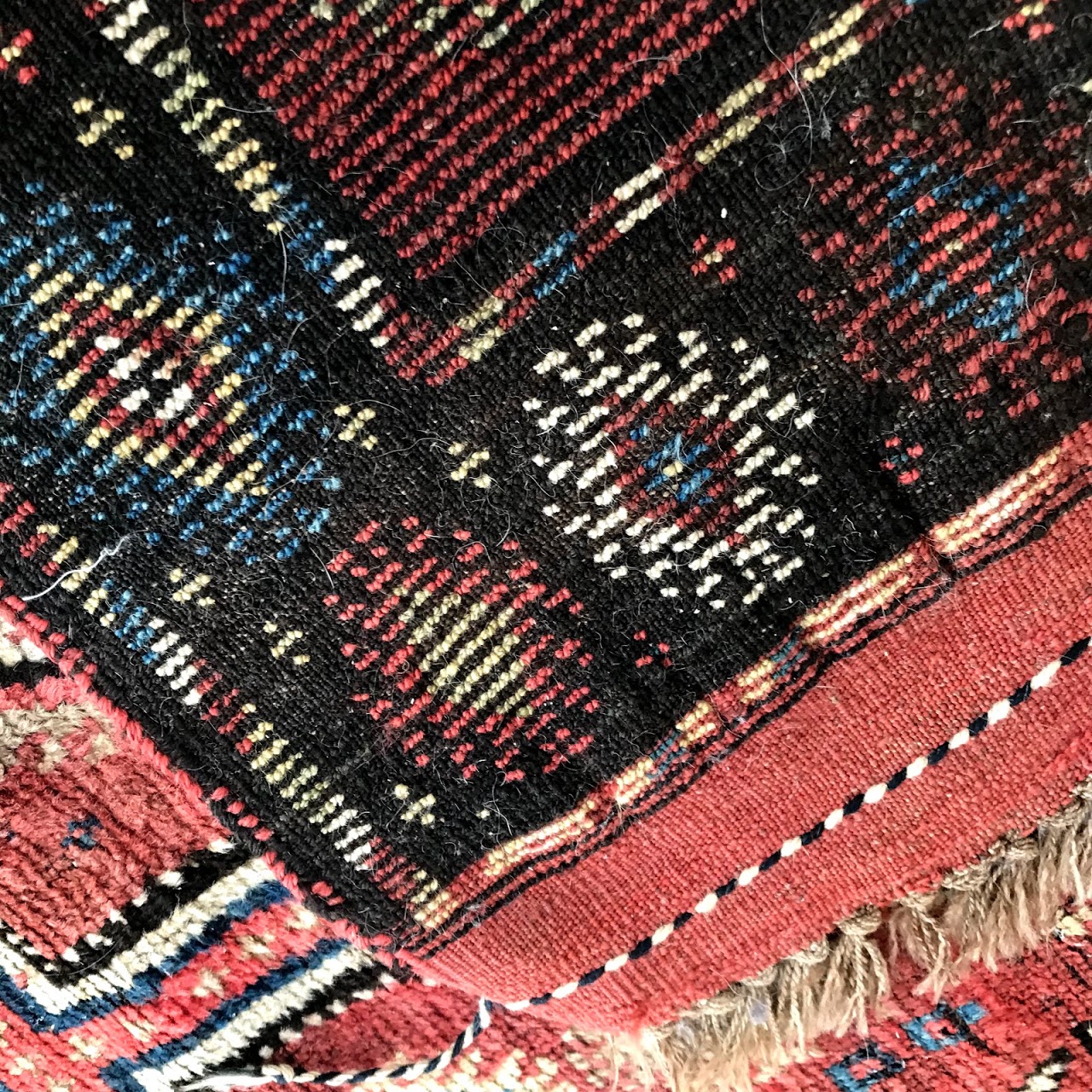 Wool Tribal Small Area Rug