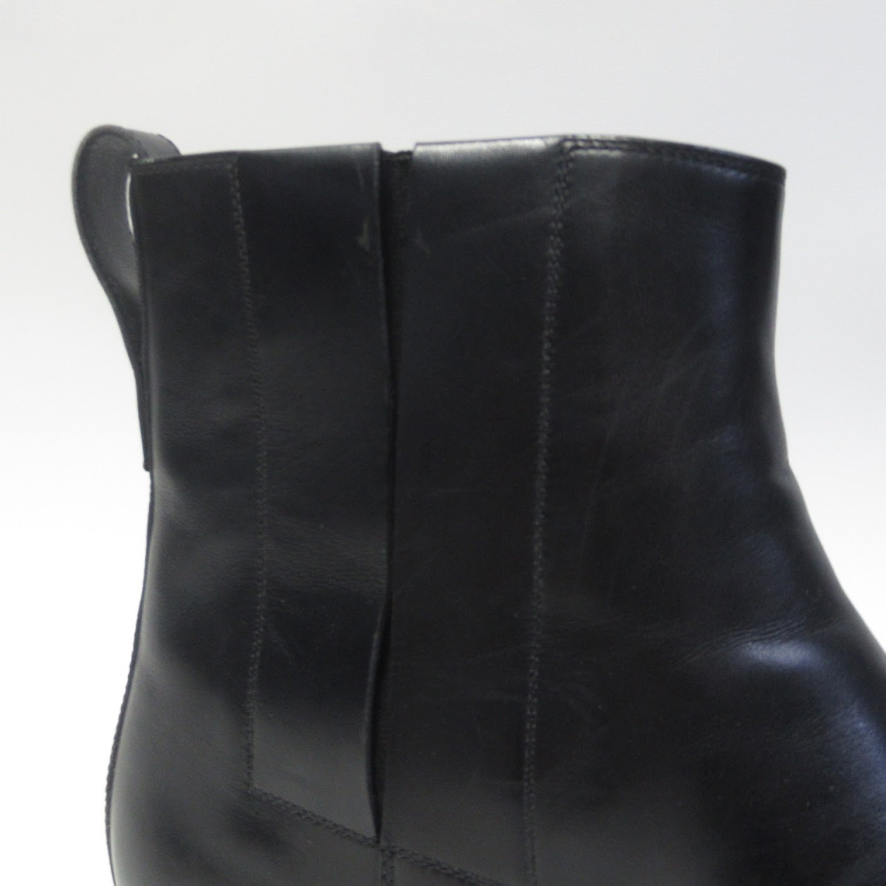 Louis Vuitton Black Leather Chelsea Boots