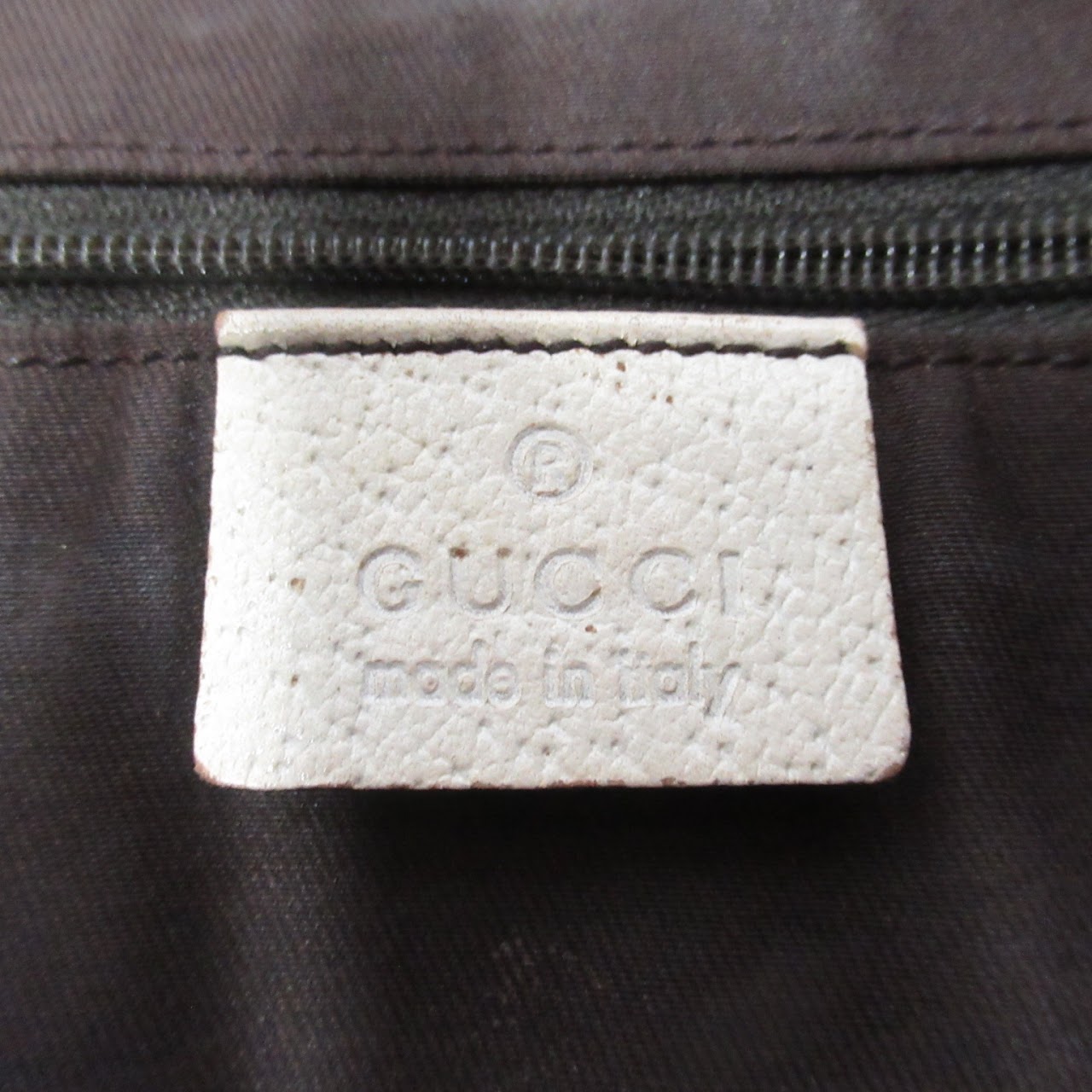 Gucci Monogram Canvas Hobo Bag