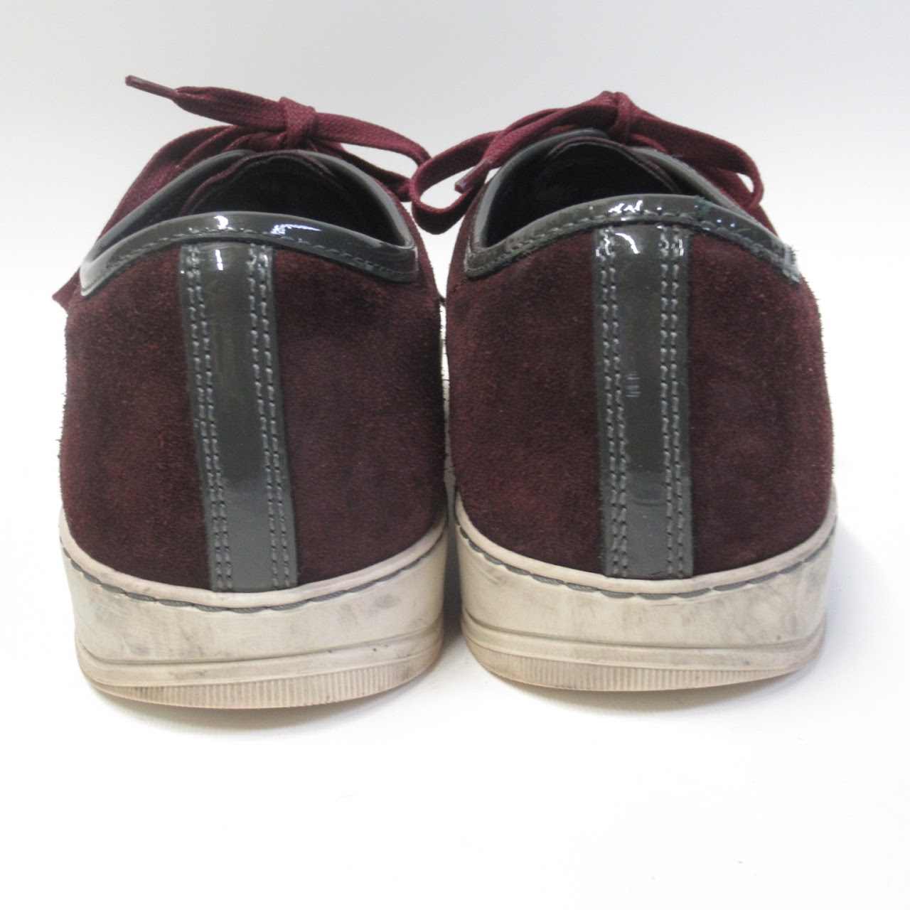 Lanvin DBB1 Suede and Patent Leather Sneakers