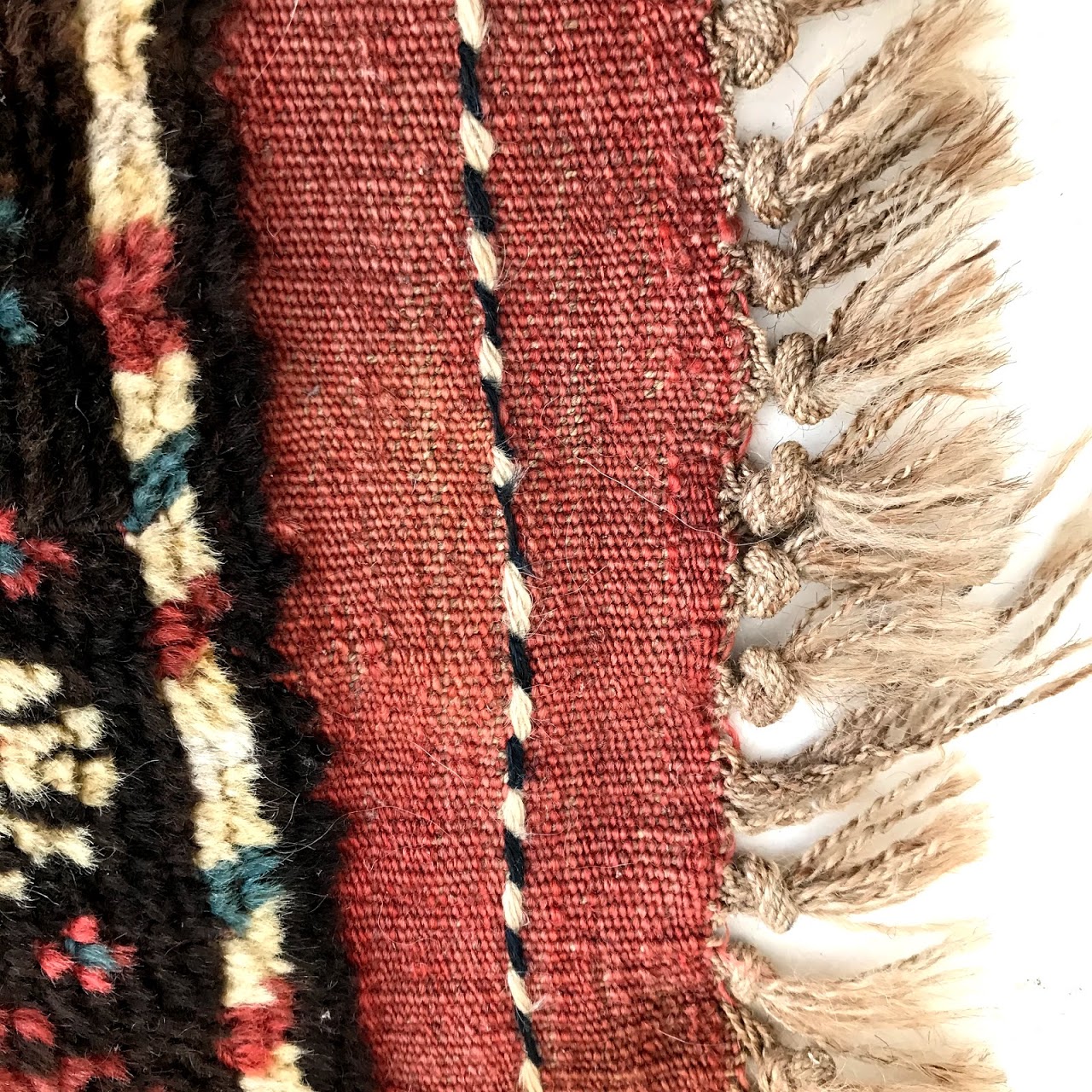 Wool Tribal Small Area Rug