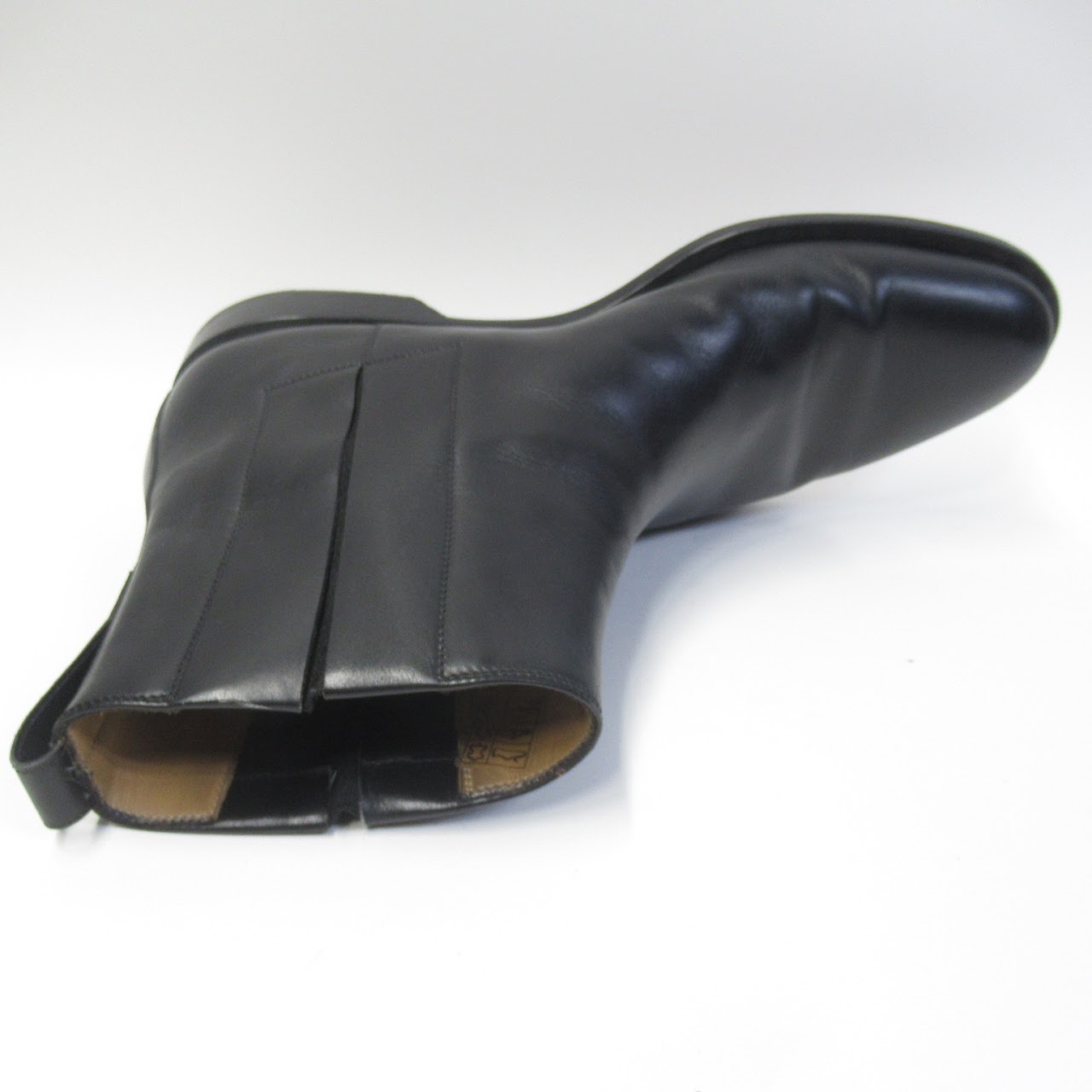 Louis Vuitton Black Leather Chelsea Boots