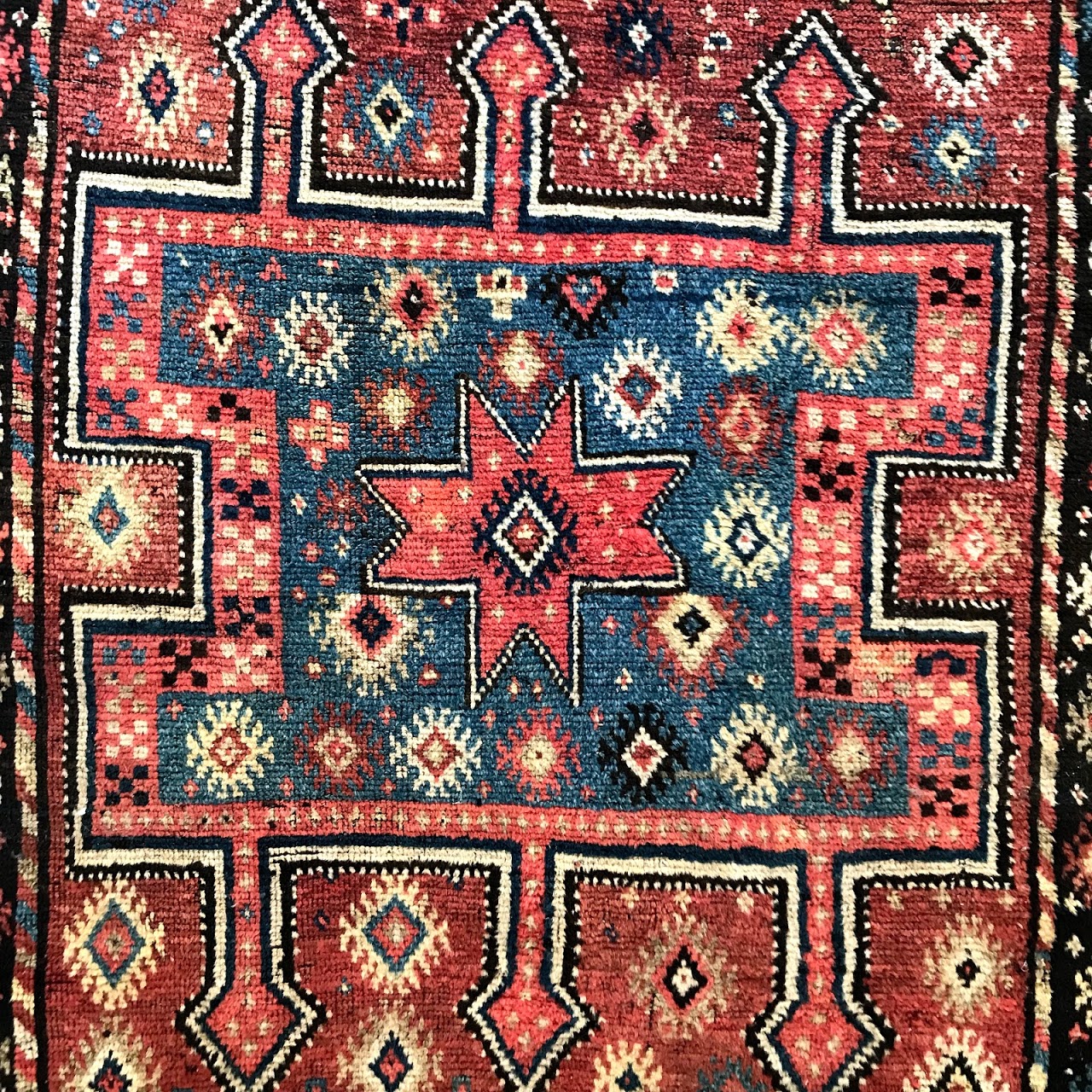 Wool Tribal Small Area Rug