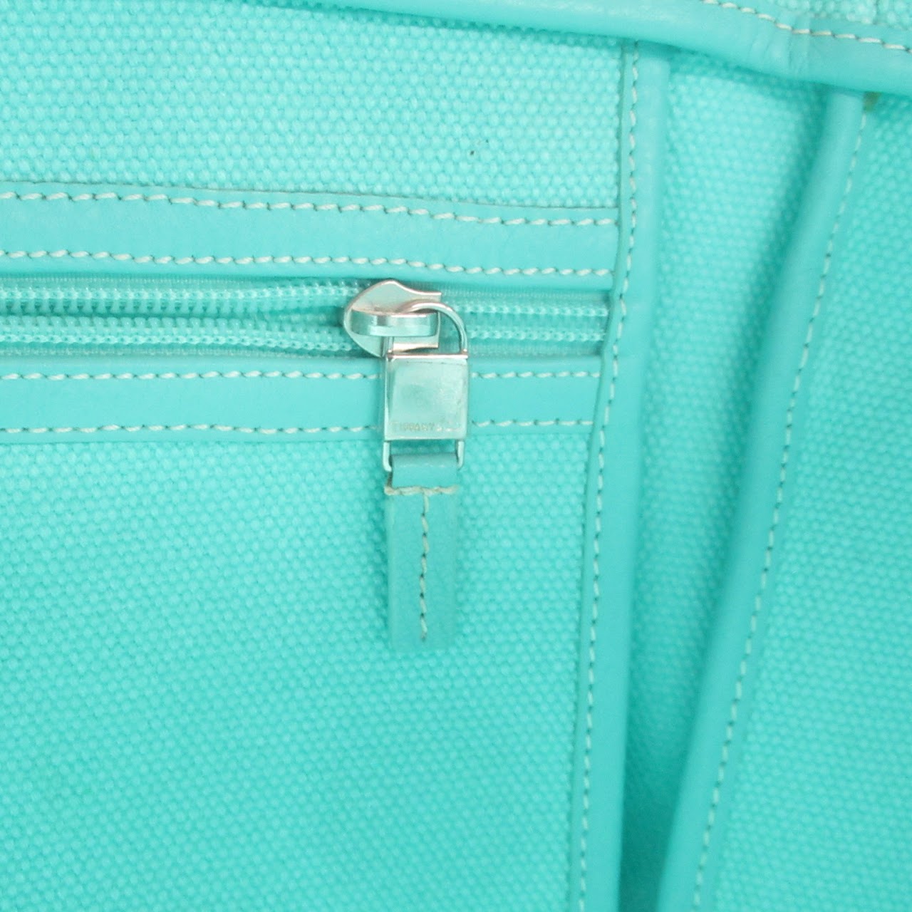 Tiffany & Co. Tiffany Blue Canvas Tote