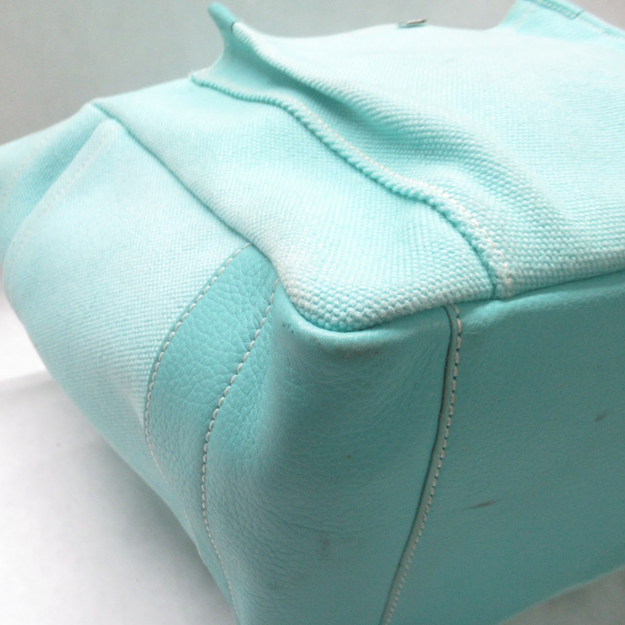 Tiffany & Co. Tiffany Blue Canvas Tote