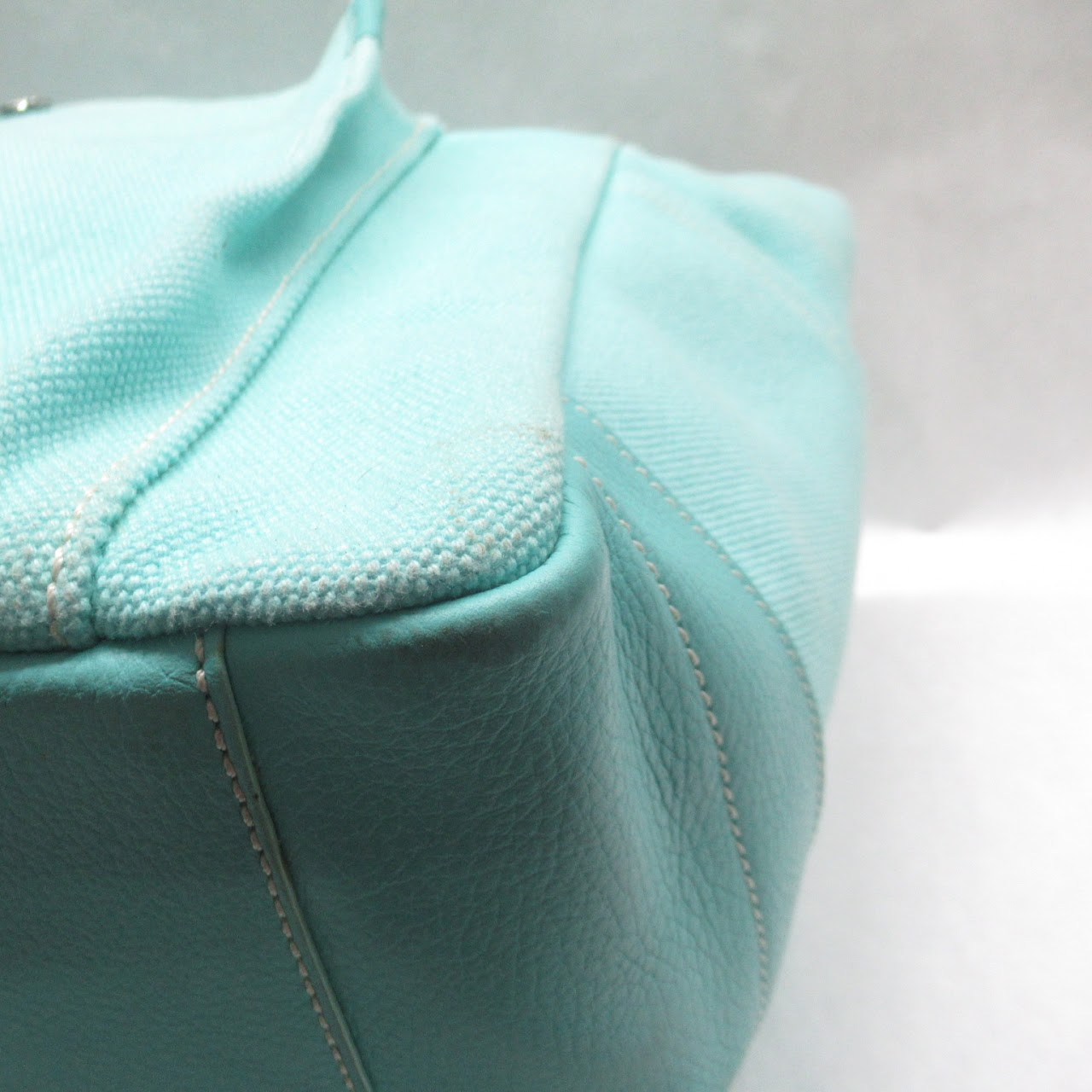 Tiffany & Co. Tiffany Blue Canvas Tote